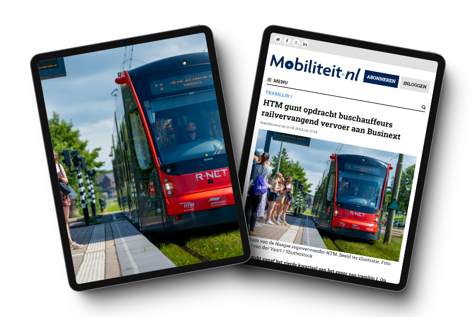Foto van Haagse Tram bij artikel van Mobiliteit.nl